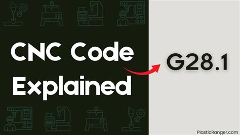 G28.1 CNC Code: Beginner’s Guide to Setting Machine.